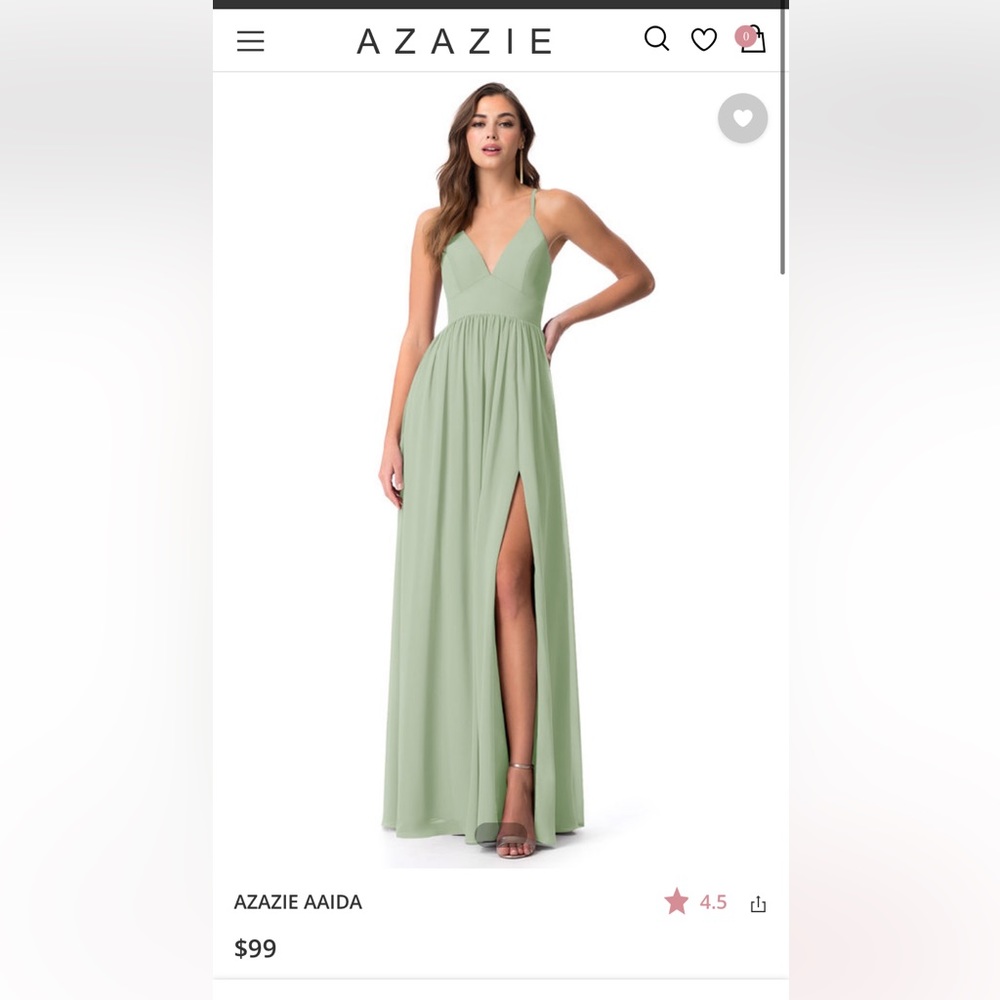 Azazie Aaida bridesmaid dress